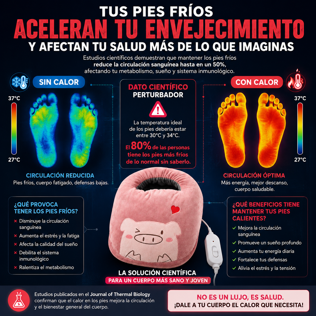 CozyPaws™ – Calor Instantáneo, Suavidad Premium y Alivio Total para tus Pies