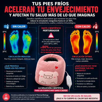 CozyPaws™ – Calor Instantáneo, Suavidad Premium y Alivio Total para tus Pies