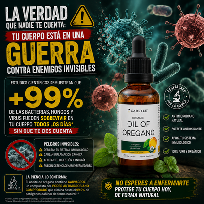 OregaPure™ – Inmunidad Natural, Potencia Orgánica, Bienestar Garantizado