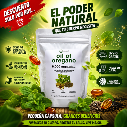 OregaMax™ – Máxima Concentración Para Tu Sistema Inmune